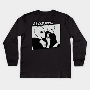 Alien Youth - 90s Alien Kids Long Sleeve T-Shirt